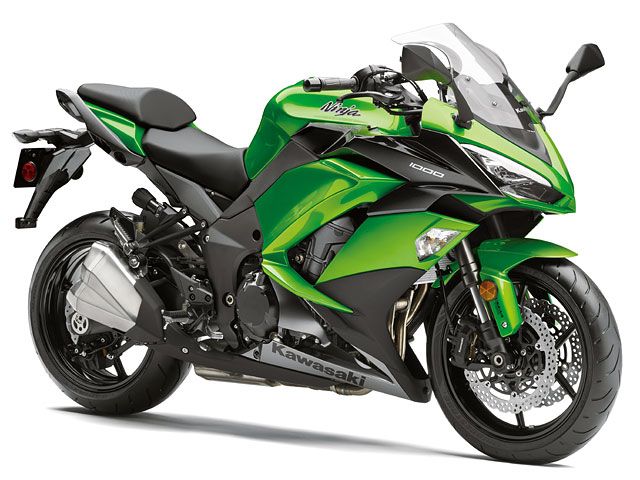 2017年 Ninja 1000 ABS キャンディライムグリーン×メタリックカーボングレー(カタログメイン)