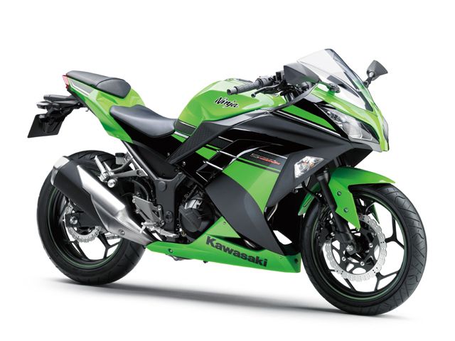 2013年 Ninja 250 Special Edition ライムグリーン/エボニー(カタログメイン)