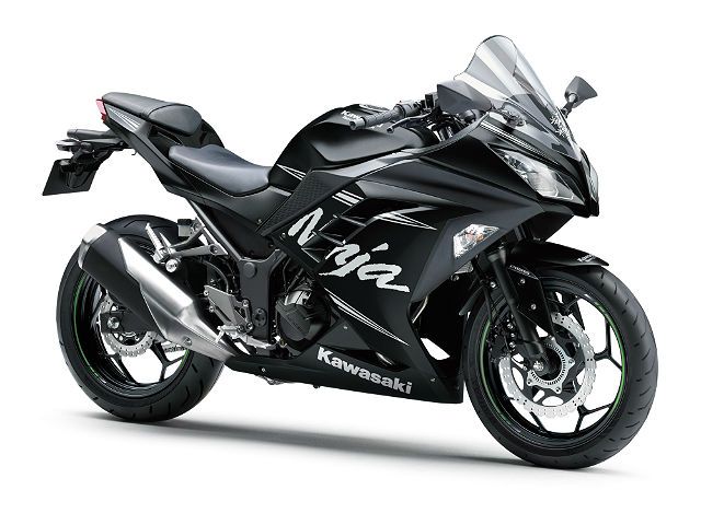 2017年 Ninja 250 ABS KRT Winter Test Edition フラットエボニー(カタログメイン)
