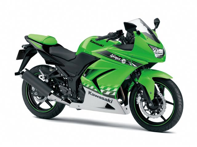 2010年 Ninja 250R Special Edition ライムグリーン/パールスターダストホワイト(スペシャルエディション)(カタログメイン)