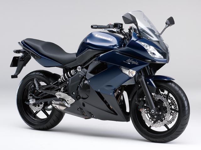 2012年 Ninja 400R ABS メタリックノクターンブルー(カタログメイン)