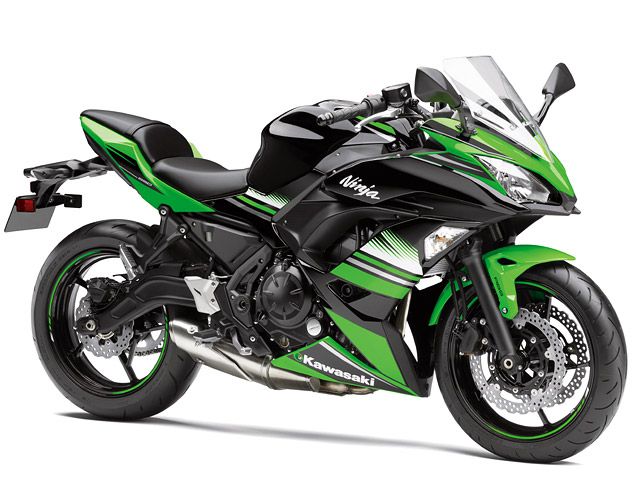 2017年 Ninja 650 ABS KRT Edition ライムグリーン×エボニー(カタログメイン)