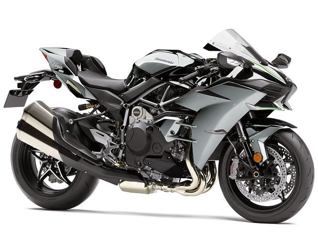 2017年 Ninja H2 ミラーコートスパークブラック(カタログメイン)