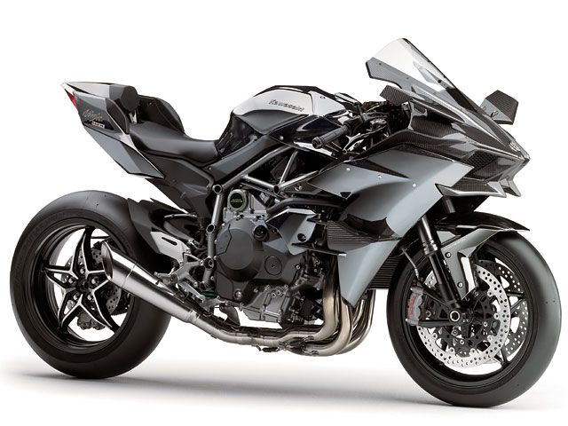 2016年 Ninja H2R ミラーコートスパークブラック×リアルカーボン(カタログメイン)