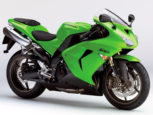 2006年 Ninja ZX-10R ライムグリーン/エボニー(カタログメイン)