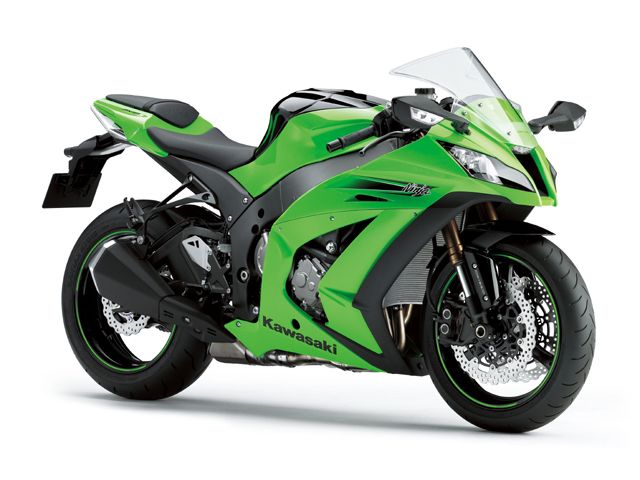 2011年 Ninja ZX-10R ABS ライムグリーン/エボニー(カタログメイン)