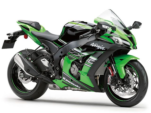 2016年 Ninja ZX-10R ABS KRT Edition ライムグリーン(カタログメイン)