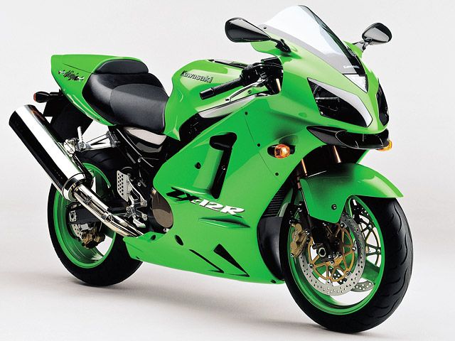 2003年 Ninja ZX-12R ライムグリーン(カタログメイン)