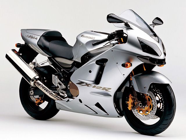2004年 Ninja ZX-12R ギャラクシーシルバータイプⅡ(カタログメイン)
