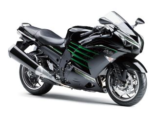2013年 Ninja ZX-14Rメタリックスパークブラック/ゴールデンブレイズドグリーン(スペシャルエディション)