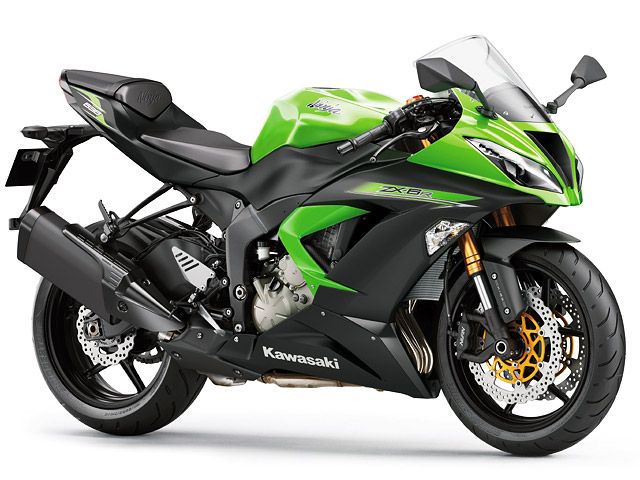 2014年 Ninja ZX-6R ABS ライムグリーン×フラットエボニー(欧州仕様)(カタログメイン)