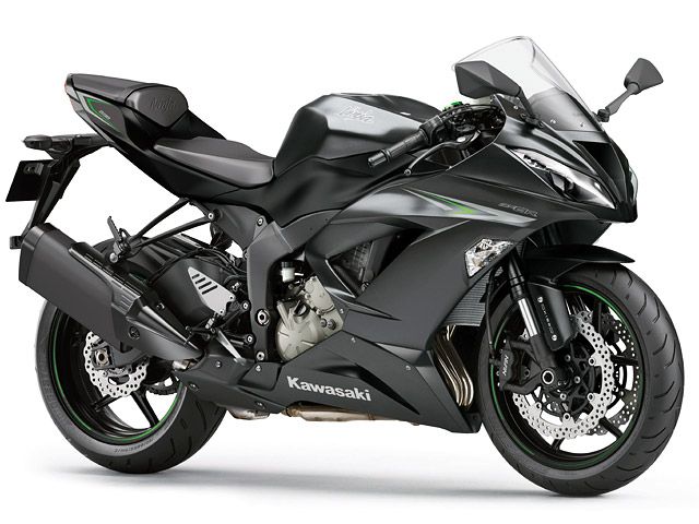 2016年 Ninja ZX-6R ABS メタリックマットカーボングレー×フラットエボニー(欧州仕様)(カタログメイン)
