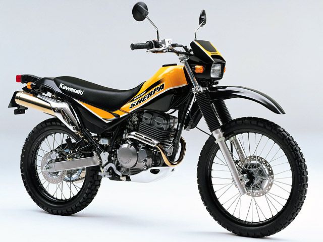 2006年 SUPER SHERPA アップフェンダー仕様 パールソーラーイエロー×エボニー(カタログメイン)