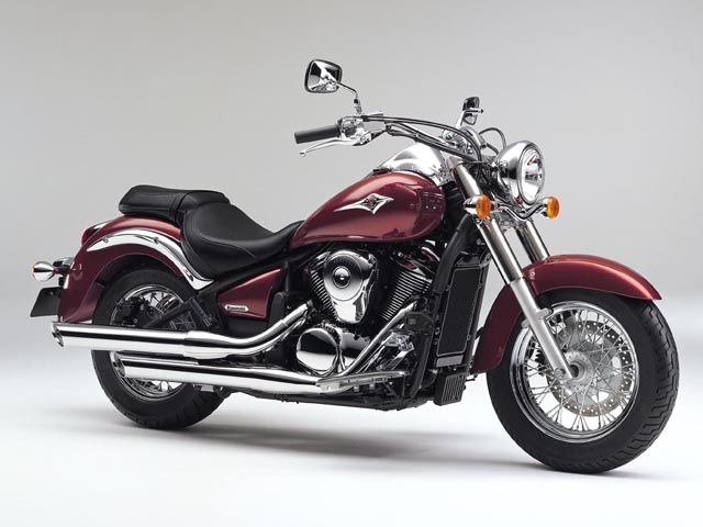 2008年 VULCAN 900 CLASSIC キャンディダイヤモンドレッド(追加カラー)(カタログメイン)