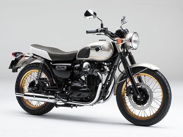 2015年 W800 Limited Edition パールバーニッシュベージュ(リミテッドエディション)(カタログメイン)