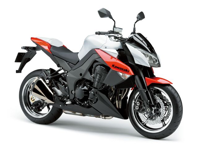 2010年 Z1000 パールスターダストホワイト×キャンディバーントオレンジ(カタログメイン)