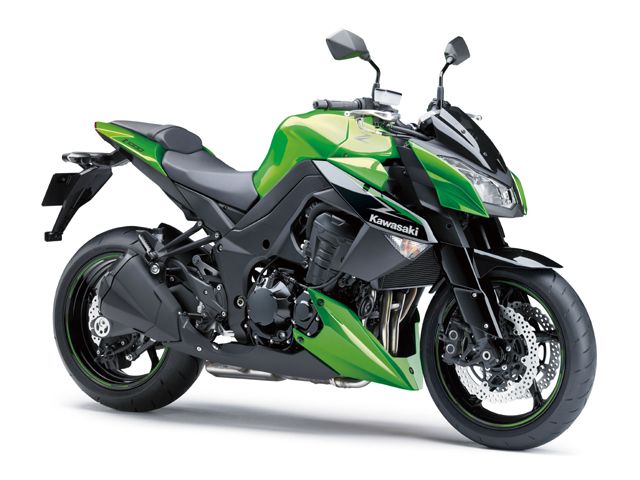 2013年 Z1000 ゴールデンブレイズドグリーン×メタリックスパークブラック(カタログメイン)