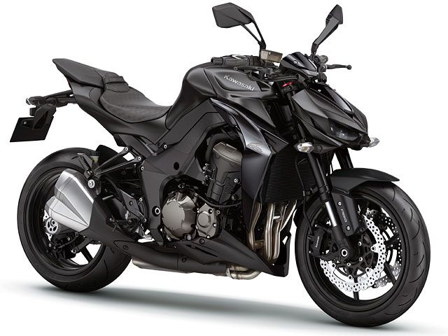 2014年 Z1000 ABS フラットエボニー×メタリックスパークブラック(カタログメイン)