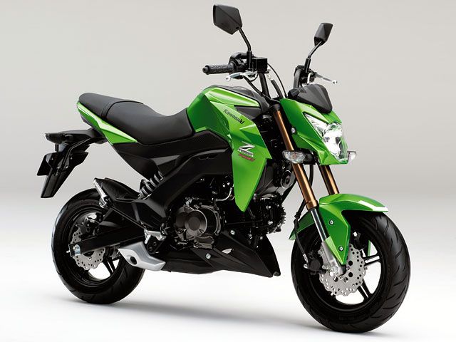 2016年 Z125 PRO キャンディライムグリーン(カタログメイン)