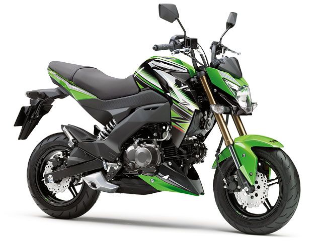 2016年 Z125 PRO KRT Edition ライムグリーン×エボニー(カタログメイン)