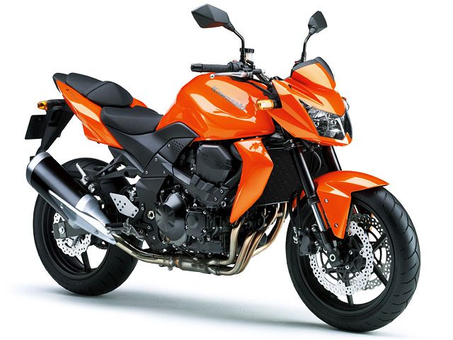 2008年 Z750 パールワイルドファイアオレンジ(カタログメイン)
