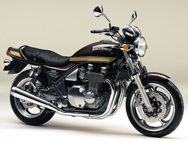 2002年 ZEPHYR 1100 メタリックチェスナットブラウン(カタログメイン)