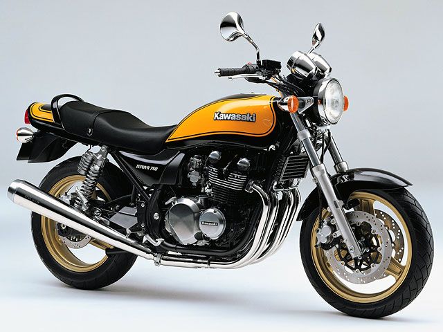 2006年 ZEPHYR 750 エボニー/パールソーラーイエロー(カタログメイン)