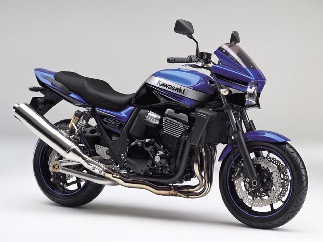 2010年 ZRX1200 DAEG キャンディプラズマブルー(カタログメイン)