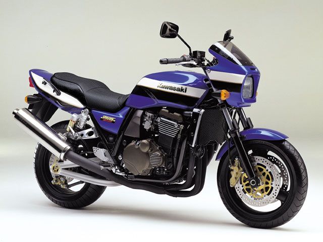 2003年 ZRX1200R キャンディサンダーブルー(カタログメイン)