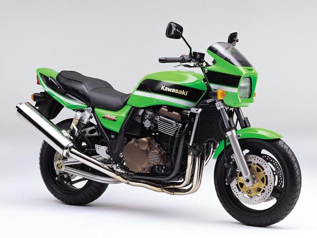 2005年 ZRX1200R ライムグリーン(カタログメイン)
