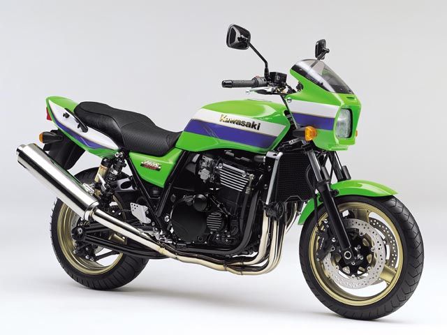 2007年 ZRX1200R ライムグリーン(カタログメイン)