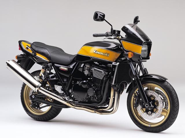 2008年 ZRX1200R メタリックディアブロブラック(カタログメイン)