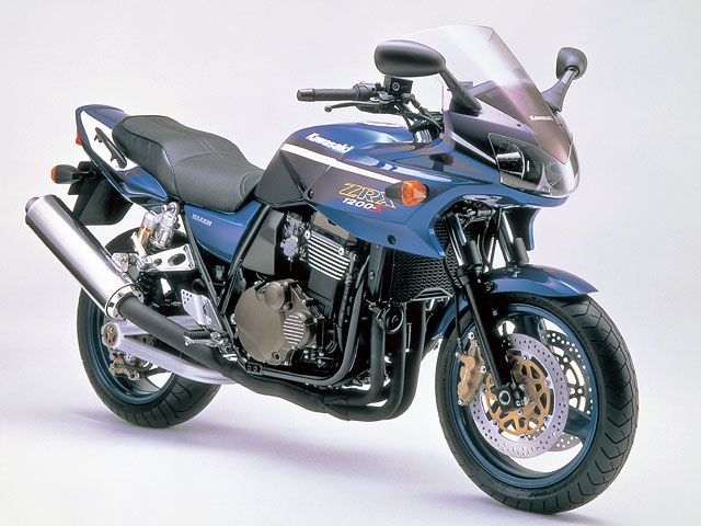 2001年 ZRX1200S キャンディライトニングブルー(カタログメイン)