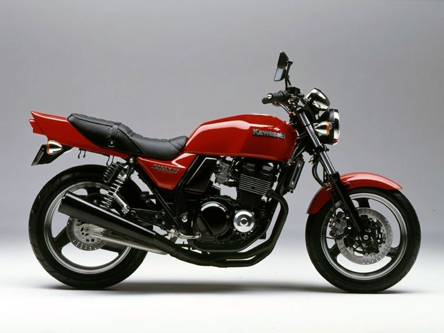 1995年 ZRX-Ⅱ キャンディパーシモンレッド(カタログメイン)