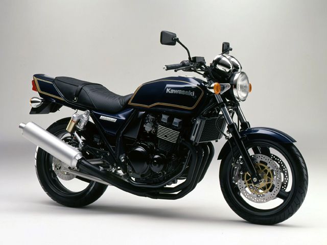 2000年 ZRX-Ⅱ メタリックノクターンブルー(カタログメイン)