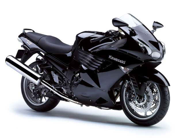 2007年 ZZR1400 ABS メタリックディアブロブラック(カタログメイン)