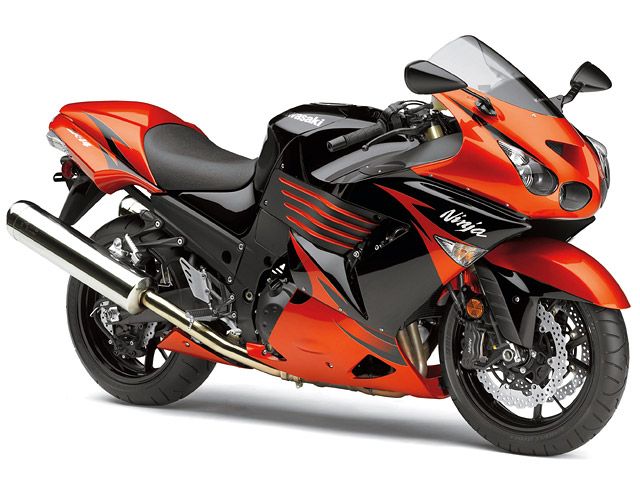 2009年 ZZR1400 キャンディバーントオレンジ(カタログメイン)