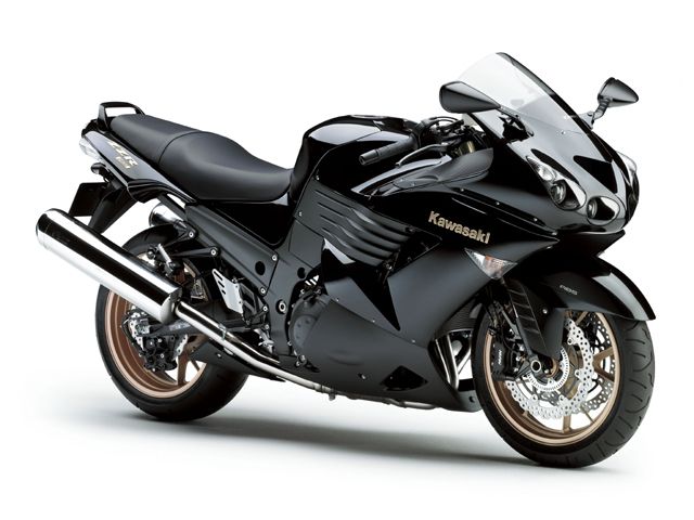 2010年 ZZR1400 ABS メタリックスパークブラック/フラットスーパーブラック(カタログメイン)