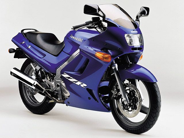 2003年 ZZR250 パールロイヤルブルー(欧州向け)(カタログメイン)