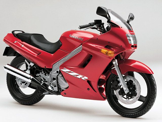 2004年 ZZR250 キャンディパーシモンレッド(カタログメイン)