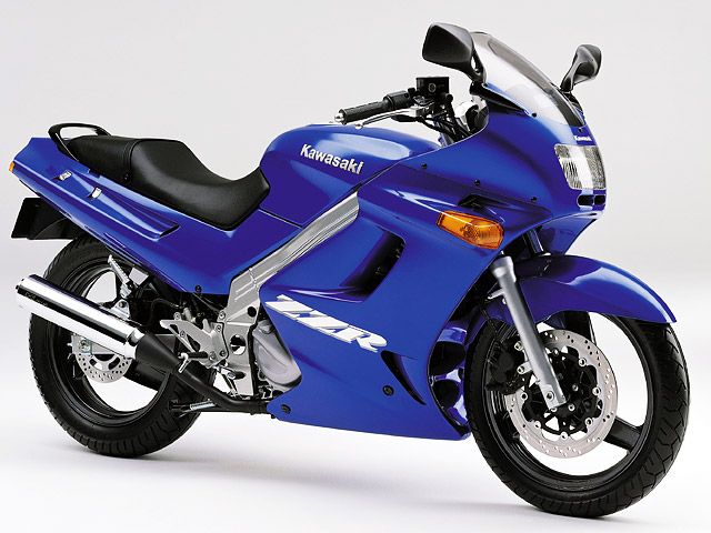 2005年 ZZR250 キャンディサンダーブルー (カタログメイン)