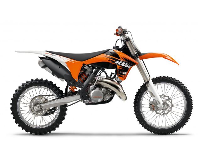 2011年 125 SX オレンジ(カタログメイン)