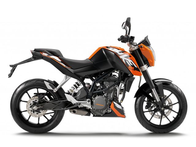2012年 200DUKE オレンジ(カタログメイン)