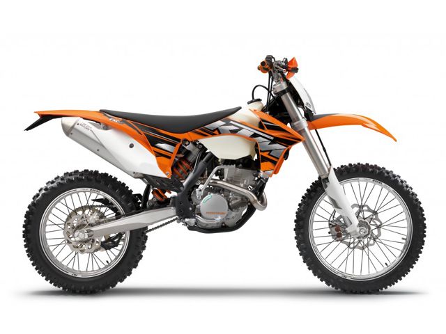 2012年 250 EXC-F オレンジ(カタログメイン)