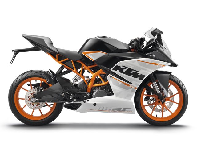 2014年 RC390 ホワイト(カタログメイン)