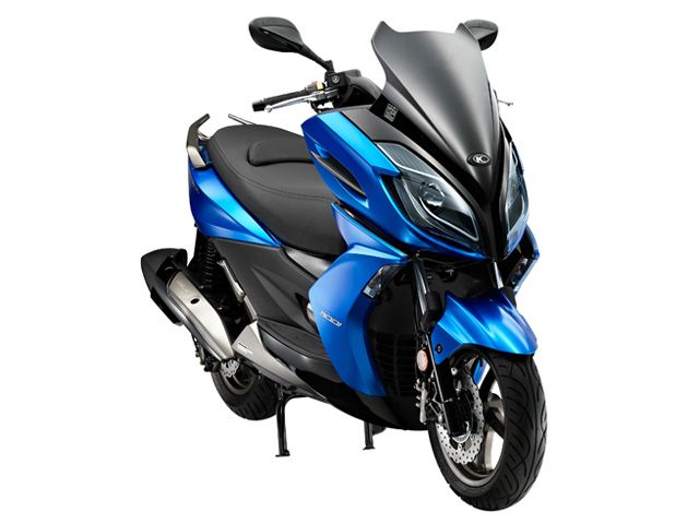 2014年 K-XCT 300i マットブルーメタリック(カタログメイン)