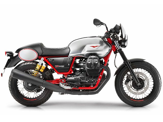 2017年 V7 Ⅲ Racer マットシルバー(カタログメイン)