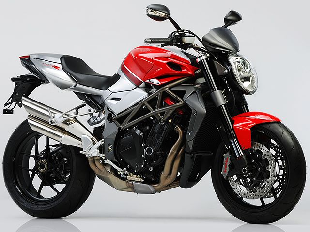 2011年 BRUTALE 1090 RR パステルレッド/メタリックシルバー(カタログメイン)