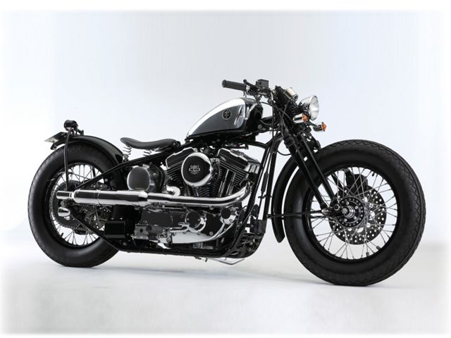 2014年 ROAD HOPPER Type2i ZERO FIGHTER ブラックメタリック/無垢ポリッシュ(カタログメイン)
