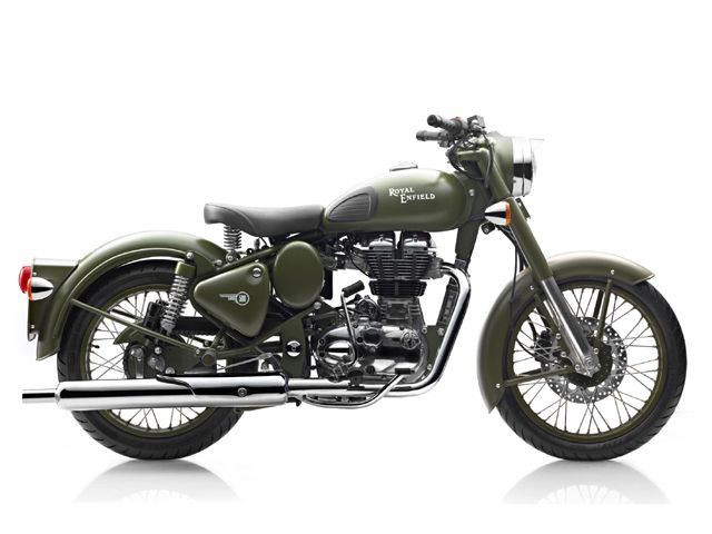 2012年 Classic 350 バトルグリーン(カタログメイン)